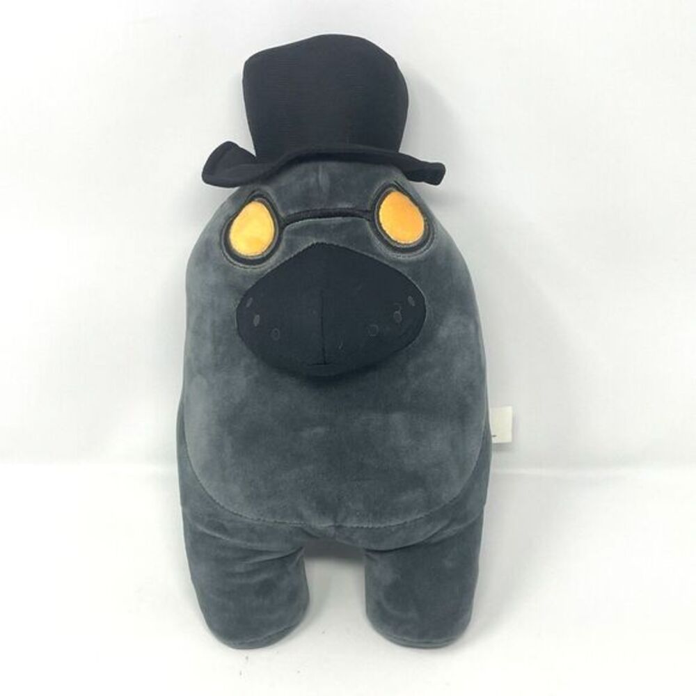 Toikido Among Us 12" Plague Doctor Plush - Black Top Hat‎ & Mask Rare